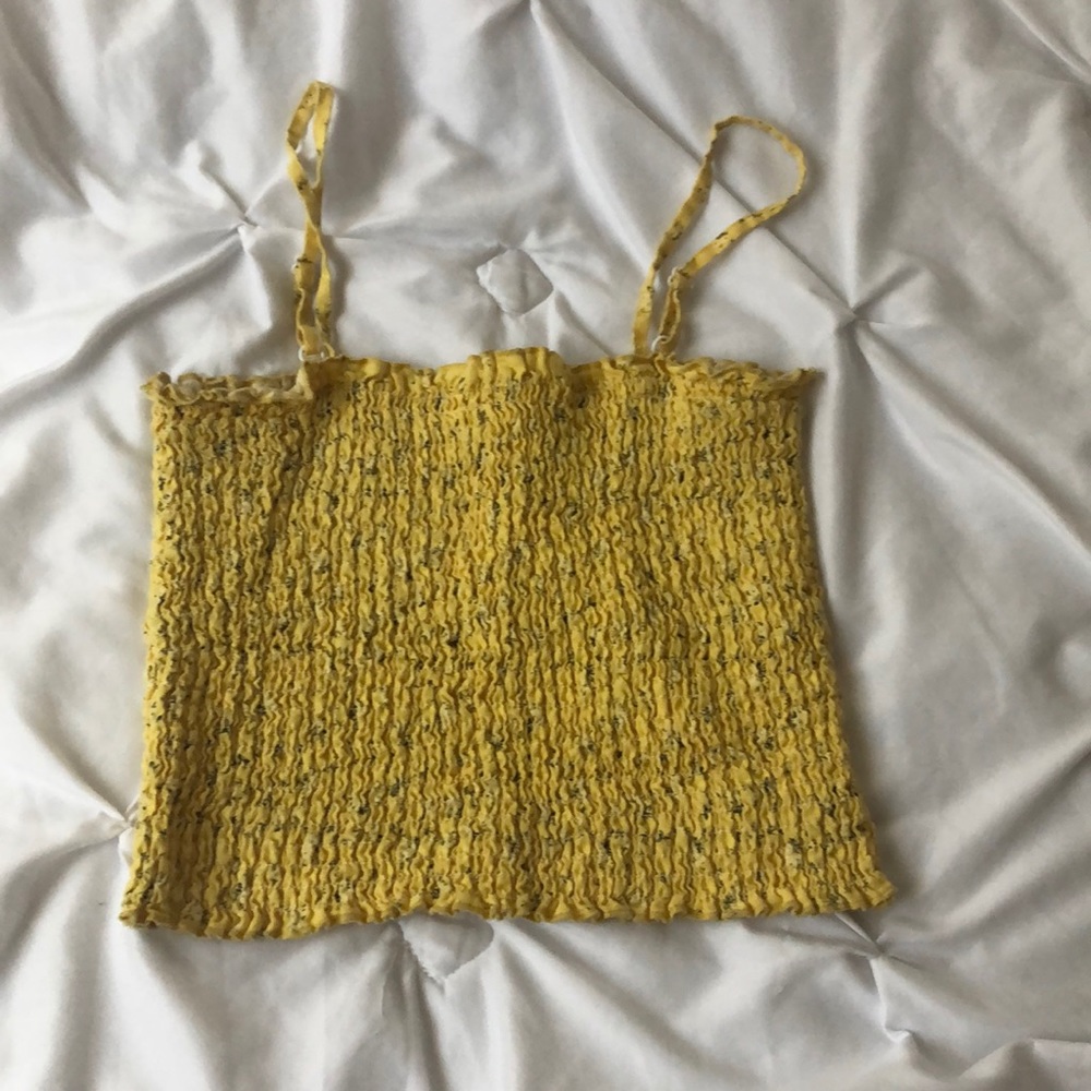 Ruched tank top